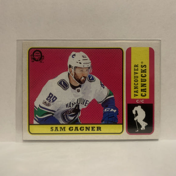 #371 Sam Gagner Vancouver Canucks 2018-19 O-Pee-Chee Hockey Card JR