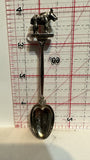 Golden British Columbia Mountain Goat Souvenir Spoon