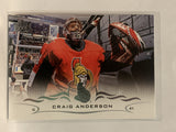 #129 Craig Anderson Ottawa Senators 2018-19 Upper Deck Series One Hockey Card