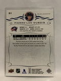 #51 Pierre-Luc Dubois Columbus Blue Jackets 2018-19 Upper Deck Series One Hockey Card