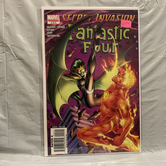 #2 of 3 Fantastic Four Secret Invasion Marvel Comics BN 9076