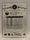#20 Kyle Okposo Buffalo Sabres 2018-19 Upper Deck Series One Hockey Card