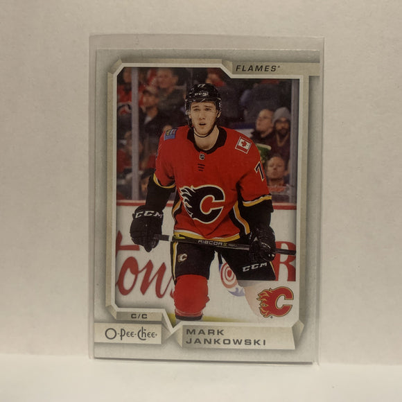 #306 Mark Jankowski Calgary Flames 2018-19 O-Pee-Chee Hockey Card JR