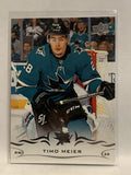 #149 Timo Meier San Jose Sharks 2018-19 Upper Deck Series One Hockey Card