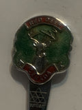 Red Deer Alberta Canada Logo Souvenir Spoon