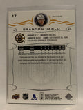 #17 Brandon Carlo Boston Bruins 2018-19 Upper Deck Series One Hockey Card