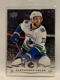 #173 Alexander Edler Vancouver Canucks 2018-19 Upper Deck Series One Hockey Card