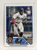 #44 Jesus Sanchez Miami Marlins 2023 Topps Series One Baseball Card