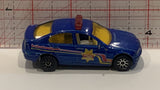 Blue Police Accident Investigation BMW 3281  Matchbox Toy Diecast Car