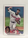 #65 Triston McKenzie   Cleveland Guardians 2023 Topps Series One Baseball Card