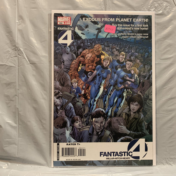 #555 Fantastic Four Exodus From Planet Earth Marvel Comics BN 9094