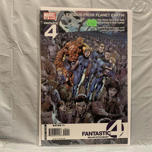 #555 Fantastic Four Exodus From Planet Earth Marvel Comics BN 9095