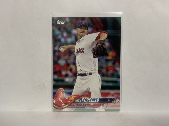 #260 Rick Porcello Boston Red Sox 2018 Topps Series 1 Baseball Card NP