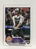 #110 Randal Grichuk Colorado Rockies 2023 Topps Series One Baseball Card