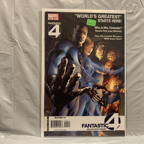#554 Fantastic Four World's Greatest Starts Here Marvel Comics BN 9097