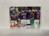#239 Team Card Cleveland Indians 2018 Topps Series 1 Baseball Card NQ