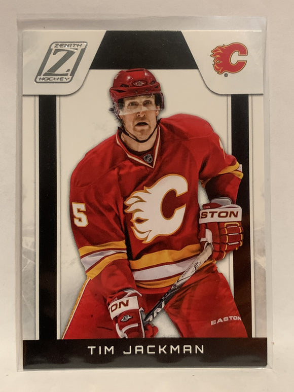 #34 Tim Jackson Calgary Flames 2011-12 Zenith Hockey Card  NHL