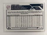 #45 Gerrit Cole  New York Yankees 2023 Topps Series One Baseball Card