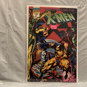 #2 X-Men The Offical Marvel Index Marvel Comics BN 9105