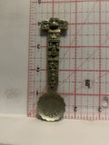 Juneau Alaska Totem Pole Pewter Fort Souvenir Spoon