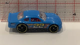 Blue #22 Stcker Hot Wheels Toy Diecast Car