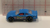 Blue #22 Stcker Hot Wheels Toy Diecast Car