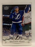 #163 Brayden Point Tampa Bay Lightning 2018-19 Upper Deck Series One Hockey Card