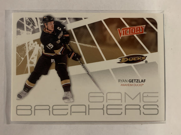 #GB-RG Ryan Getzlaf Anahiem Ducks 2011-12 Victory Hockey Card  NHL