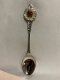 Cross Stitch Rose Souvenir Spoon