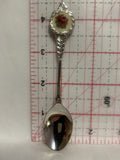 Cross Stitch Rose Souvenir Spoon