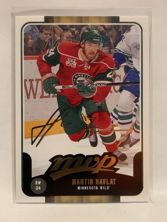 #40 Martin Havlat Minnesota Wild 2011-12 MVP Upper Deck Hockey Card  NHL