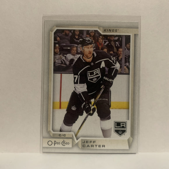 #290 Jeff Carter Los Angeles Kings 2018-19 O-Pee-Chee Hockey Card JS