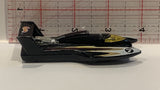 Black Hydroplane Hot Wheels Toy Diecast Car