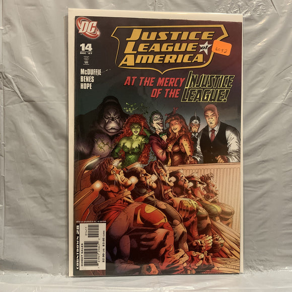 #14 Justice League of America At the Mercy of the Injustice League DC Comics BO 9116