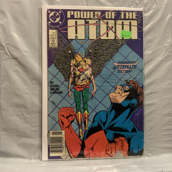 #8 Power of the Atom Invasion Aftermath Extra DC Comics BO 9117