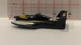Black Hydroplane Hot Wheels Toy Diecast Car