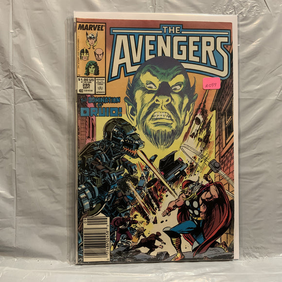 #295 The Avengers The Domination of Druid Marvel Comics BO 9118