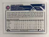 #249 Frank Schwindel Chicago Cubs 2023 Topps Series One Baseball Card
