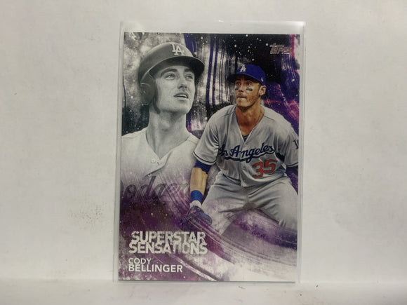 SSS-40 Cody Bellinger Superstar Sensations Los Angeles Dodgers 2018 Topps Series 1 Baseball Card NQ