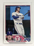 #141 Jonah Heim Texas Rangers 2023 Topps Series One Baseball Card