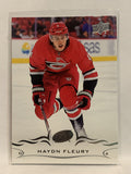 #34 Haydn Fleury Carolina Hurricanes 2018-19 Upper Deck Series One Hockey Card
