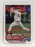 #34 Zack Thompson Rookie St Louis Cardinals 2023 Topps Series One Baseball Card