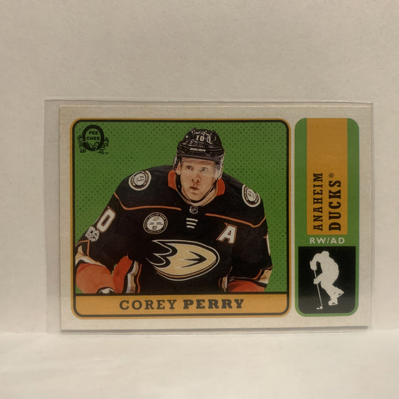 #490 Corey Perry Anaheim Ducks 2018-19 O-Pee-Chee Hockey Card JS