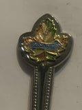 Summerland British Columbia Maple Leaf Souvenir Spoon