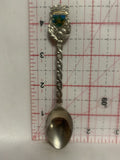 Brugge City Crest Emblem Souvenir Spoon