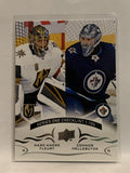 #199 Marc-Andre Fleury Connor Hellebuyck Checklist 2018-19 Upper Deck Series One Hockey Card