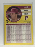 #410 Randy Ready Philadelphia Phillies 1991 Fleer Baseball Card