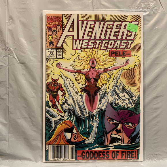 #Avengers West Coast Pele Goddess of Fire Marvel Comics BO 9142