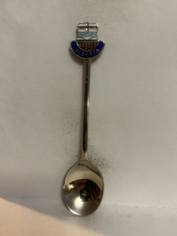 Killam Alberta Crest Emblem Souvenir Spoon