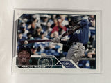 #138 Marcus Wilson Rookie Seattle Mariners 2023 Topps Series One Baseball Card